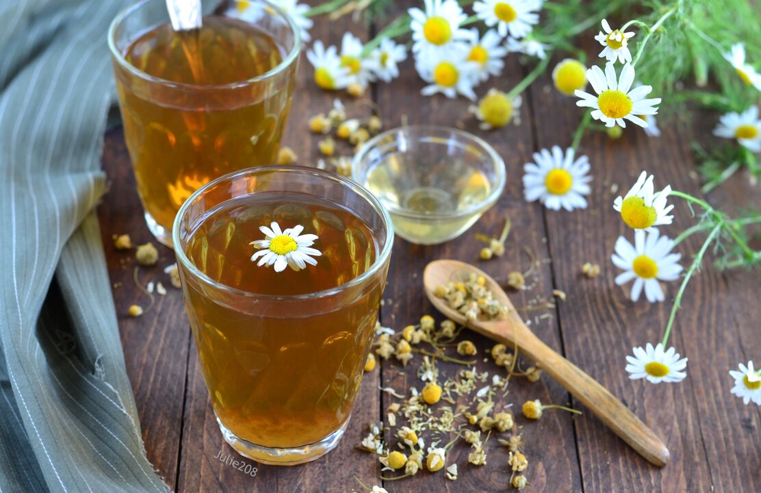 Chamomile an Alkohol